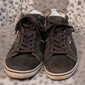 Taos Footwear Men's Black High-Top Sneakers